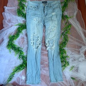 Aeropostale Boyfriend Distressed Jeans